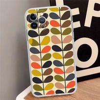 Daugiažiedis Orla K-Kiely Folio Dėklas Telefonui IPhone 16 15 8 7 6 6S Plus X SE XR XS 14 11 12 13 Mini Pro Max Mobilusis Dėklas iPhone 16