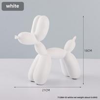 Minimalist Balloon Dog Resin Art For Home Office And Gift Presentations balta