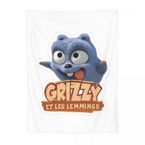 Grizzy Et Les Lemmings Blanket Soft Warm Flannel Throw Blanket Bedspread for Bed Living room Picnic Travel Home Couch Size: 100*150cm, Weight: 280 GSM