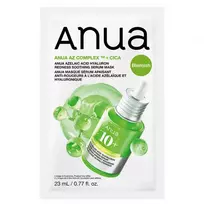 Anua Azelaic Acid Hyaluron Redness Soothing Serum Mask raminamoji lakštinė veido kaukė su azelaino rūgštimi 23 ml