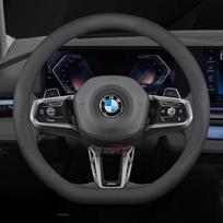 Leather Car Steering Wheel Cover for BMW F20 G30 E91 E92 X3 G01 F40 X5 F15 F32 E70 F22 E93 G31 G05 F48 E83 Interior Accessories