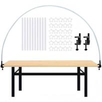 Adjustable Size Table Balloon Stand Holder Plastic Frame Half Arch Balloon Support  for Wedding Set 2