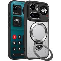 Case for Nothing Phone (4a) Pro, Kickstand Ring, for MagSafe, black