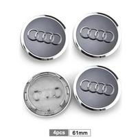 4 vnt. 60/61/68/69 mm automobilio ratlankio centrinis dangtelis, ratlankio apdaila, priedai Audi Quattro S7 S8 S3 A1 A3 A4 A5 A6 A7 A8 Q2 Q3 Q5 Q7 Q8