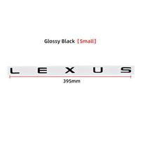 3D ABS Automobilio raidės Galinės bagažinės Lexus Logotipo Emblemos Lipdukai Ženklelis Lexus F SPORT GX460 Ct200h IS250 ES 220D IS200 Fsport GS GX white