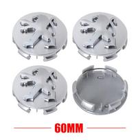 4pcs 60mm Original Car Wheel Hub Center Caps Rim Covers For Peugeot 308 307 206 208 207 3008 2008 5008 508 106 407 Accessories For Peugeot white