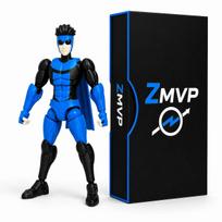 Zmvp Nenugalimasis Markas Greisonas Veiksmo Figūrėlė Articulated Superherojus Modelis Žaislas Su Dėžute Kolekcionuojama Dovana Gerbėjams Suaugusiems blue