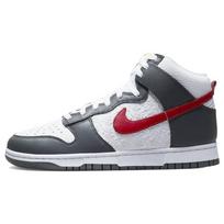 Nike Dunk High Reljefiniai Hoops - Geležies Pilkumo Sporto Raudonumo Vyriški Sportbačiai Opti-Geltonumo Baltumo FD0668-001 43 white