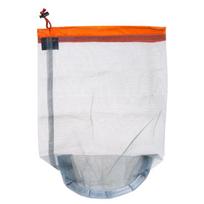 Outdoor Bag Ultralight Mesh Stuff Sack Camping Sports Drawstring Storage Bag Hiking Tools Climbing Drawstring Bolsa white