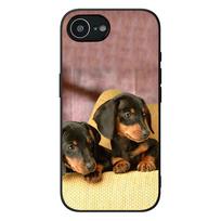 Letenėlės takso šuns dėklas telefonui Samsung Galaxy Note 20 9 10 S8 S10 Lite S9 Plus A54 A53 A21S S10E A17 Apsauginis dangtelis Galaxy S10+ gray