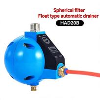 Air Compressor Automatic Drainer HAD20B Precision Filter Round Spherical Air Tank Float Automatic Drainer AOK20B