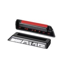1 vnt. 3D ABS AMG emblema Automobilio priekinių grotelių ženklelis Lipdukas Mercedes Benz Amg X156 W204 W205 W203 W211 W212 W169 GLC CLK CLA A180 IX3