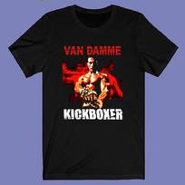 Van Damme Kickboxer Vintage Movie T-shirt L red