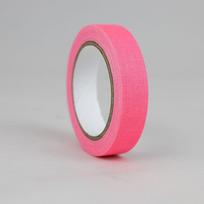 UV Glow Cotton Tape Neon Gaffer Party Tape Safety Warning Neon Tape UV Tape Wedding Decorations Home Decorations 15mm&5m rožinė