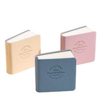 3Pcs Compact Miniature Sketchbook Unlined Pocket Painting Paper Extra Small Notepads  Students Style 2 beige