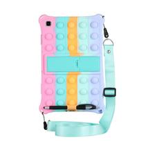 Kids Cover Case For Samsung Galaxy Tab A9 Plus A9+ A7 Lite 8.7 SM-T220 T225 S5e S6 lite S7 S8 A7 10.4 T500 A8 10.5 X200 Tablet A7 Lite T220 T225 blue