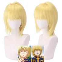 Anime Manga Hunter X Hunter Kurapika Cosplay Costume Wig Fingers Rings Chain Earrings Anime Uniforms Halloween Party Outfits XL&Air Gear Simca beige