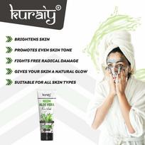 Active Neem Tulsi And Aloe Vera Face Wash For Pimples Free Skin (75ML) black