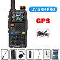 Baofeng UV5rhpro Walkie Talkie GPS Multi Band AM FM Wirless Copy Frequency Ham Two Way Long Range Update 5RH Communication Radio US