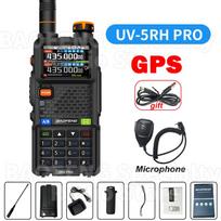 Baofeng UV5rhpro Walkie Talkie GPS Multi Band AM FM Wirless Copy Frequency Ham Two Way Long Range Update 5RH Communication Radio EURO