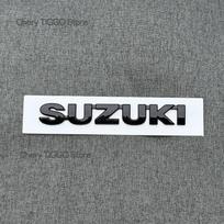ABS juodos priekinės grotelės, galinės bagažinės emblemos lipdukai SUZUKI SWIFT 3D automobiliui, logotipas, ženklelis, vandeniui atsparūs, automobilio stiliaus priedai
