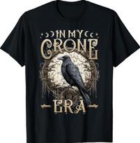 In My Crone Era Witchy Gothic Raven 150 gray