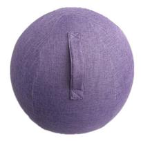 Sprogimui atsparus medvilnės ir lino jogos kamuolio užvalkalas (55/65/75/85 cm) - Patvarus, Atsparus nešvarumams, Nesipūkuoja Yoga Ball Cover