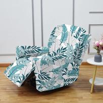 4pcs/set Dustproof Repellent Recliner Sofa Cover Solid Color Stretch Couch Coushion  Relax Sofa Slipcover for Living Room 60-90CM white