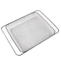 304 Stainless Steel Replacement Air Fry Basket for Ninja Foodi SP100/SP101B1/SP300 DT200, Oven Roasting Basket Grill Tray Rack white