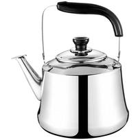 Whistling Signal Stainless Kettle Large Teapot Wide Heating Base 1.5L white