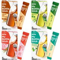 AGF Blendy My Bottle Stick Tea 4 Variety Set Rooibos Jasmine Green