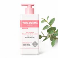 On The Body Pure Derma Mild Moisture Body Lotion Baby Powder Scent 400ml – Gentle Hydrating Body Lotion pink