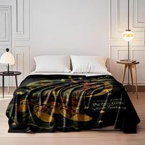 Smashing Pumpkins Blanket Art for all seasons blanket lunch break throw gift 80cm x 120cm black