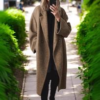 Women's Long Wool Trench Coat, Multiple Colors & Sizes, Winter Outerwear for Ladies S ruda