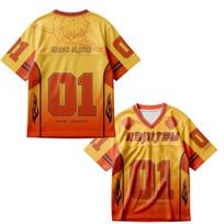 Gorillaz The Mountain Tour 2026 Football Jersey Print T-Shirt for Men Women Y2k Comfortable Quick Dry Party Outdoor Tee Fan Top M red