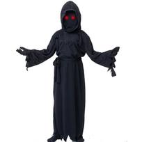 Halloween Mysterious Horror Grim Reaper Dress Up Sickle Dark Messenger Ghost Grim Reaper Play S black