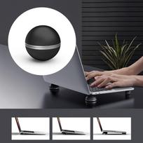 Fold Laptop Stand Holder Base Non Slip Heat Dissipation Silicone Pad Ball for Computer juoda