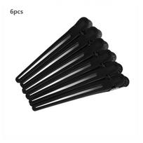 Beauty Hairdressing Tool Pro Salon Fix Hair Clips Claw Section Butterfly Hairpins 6pcs