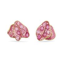 Swarovski Florere Asimetriško dizaino gėlių auskarai Moteriški auskarai Rožiniai 5650561 Pink,F pink