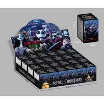 Latest Spooky Holiday Xmas Present Blind Box 24 Tiny Box Santa Claus Series Exquisite Pendant Doll Male plus Female Tiny Gifts gray