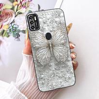 Case For ZTE Blade A7s 2020 Cover A7020 Silicone Cute Cat Fashion Funny Painted Funda For ZTE Blade A7s 2020 Casing Blade A7s 2020 A7020 gray