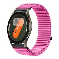 18mm 20mm 22mm Nailoninis dirželis Samsung Galaxy Watch 7 FE 6 5 4 44/40mm/6 Classic/5 Pro Apyrankė Huawei GT6/5/4 46/41mm Juosta Huawei GT6-5-4 46mm pink