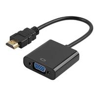 HD 1080P HDMI To VGA Cable Converter Digital Analog HDMI Male To Female VGA Converter Cable Converter For PC Laptop Tablet 1 Piece juoda