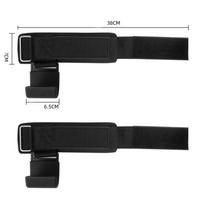 1pair Heavy Duty Weight Lifting Straps Enhanced Grip Training Straps Portable Lifting Hooks  Workout 1
