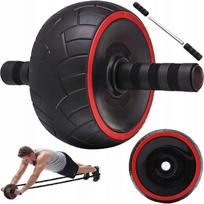 Pilvo raumenų treniruoklis AB WHEEL PRO su kilimėliu