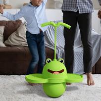 Šokinėjimo žaislas su rankena, žalias Pogo Jumper