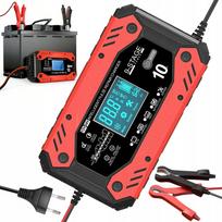 Automobilio akumuliatoriaus įkroviklis su taisymo funkcija, 12V/24V