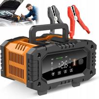 Automobilinis akumuliatoriaus įkroviklis INTELLIGENT, 12V 10A / 24V 5A, LCD ekranas