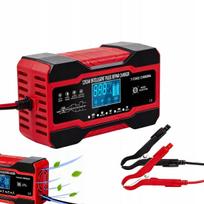 Automatinis 12V/24V 10A akumuliatorių įkroviklis su atkūrimo funkcija
