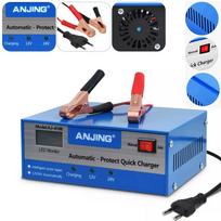 Automobilinis akumuliatoriaus įkroviklis, reguliuojamas, 12V/24V, 10A